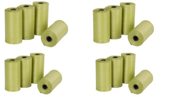 Jahresbedarf an biologisch abbaubaren Hundekotbeuteln